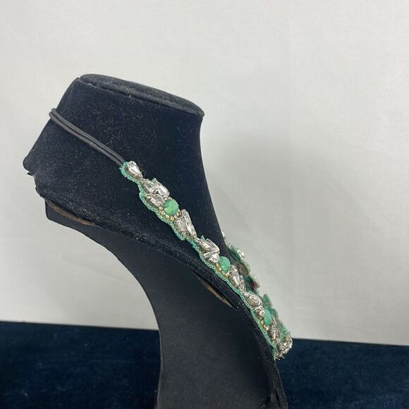 Deepa Gurmani Crystal Turquoise Headband - Picture 2 of 5